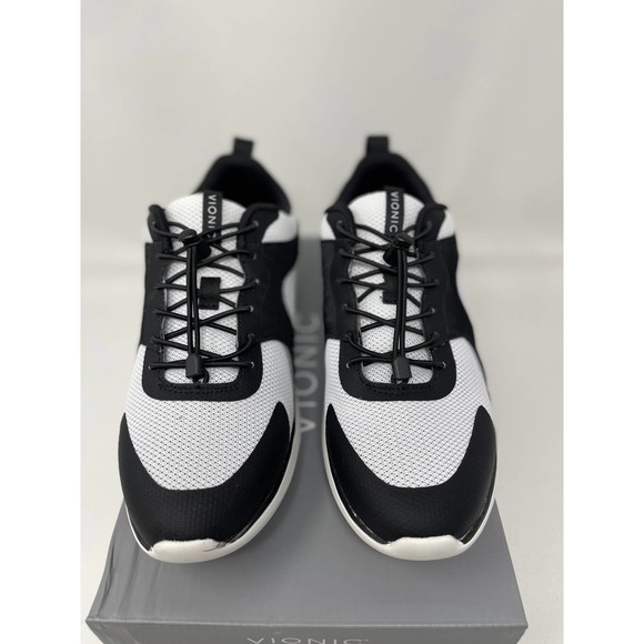 Vionic Olessa Black and White Orthotic Mesh Sneaker in Size 7 NEW - Picture 2 of 7